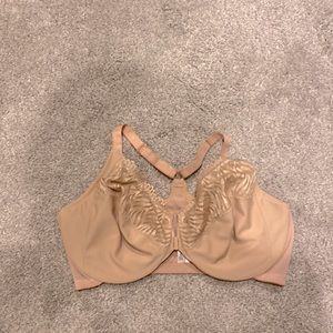 NWOT✨ Front Close Racerback underwire bra. 42DDD, 42F
